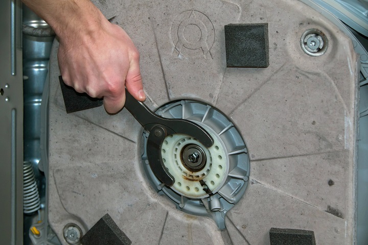 Замена подшипника в барабане стиралки